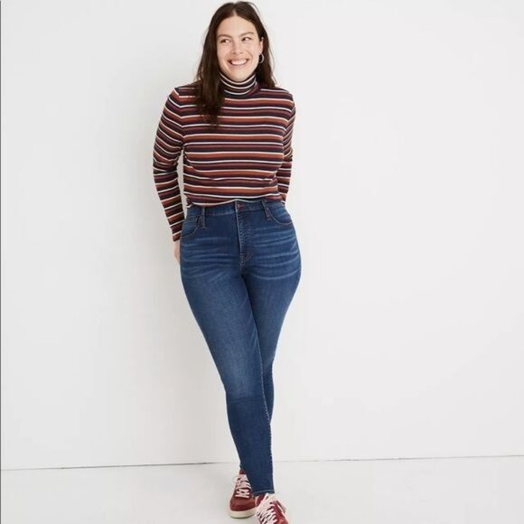 Madewell Denim - Madewell Curvy High-Rise Skinny Jeans Size 25 NWT
